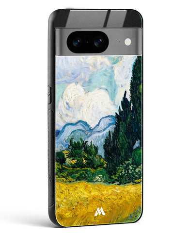 Wheat Field with Cypresses [Van Gogh] Glass Case Phone Cover (Google)