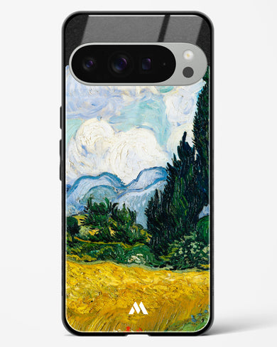 Wheat Field with Cypresses [Van Gogh] Glass Case Phone Cover (Google)