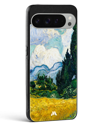 Wheat Field with Cypresses [Van Gogh] Glass Case Phone Cover (Google)