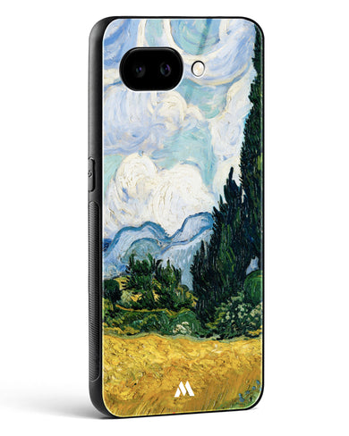 Wheat Field with Cypresses [Van Gogh] Glass Case Phone Cover (Google)