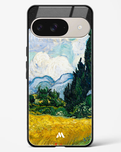 Wheat Field with Cypresses [Van Gogh] Glass Case Phone Cover (Google)