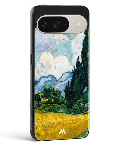 Wheat Field with Cypresses [Van Gogh] Glass Case Phone Cover (Google)