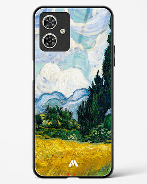 Wheat Field with Cypresses [Van Gogh] Glass Case Phone Cover (Motorola)