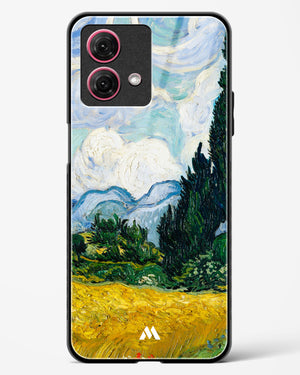 Wheat Field with Cypresses [Van Gogh] Glass Case Phone Cover (Motorola)