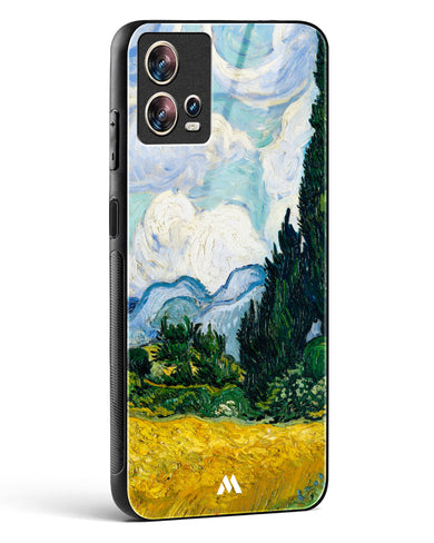 Wheat Field with Cypresses [Van Gogh] Glass Case Phone Cover (Motorola)
