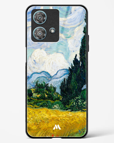 Wheat Field with Cypresses [Van Gogh] Glass Case Phone Cover (Motorola)