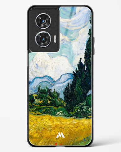 Wheat Field with Cypresses [Van Gogh] Glass Case Phone Cover (Motorola)