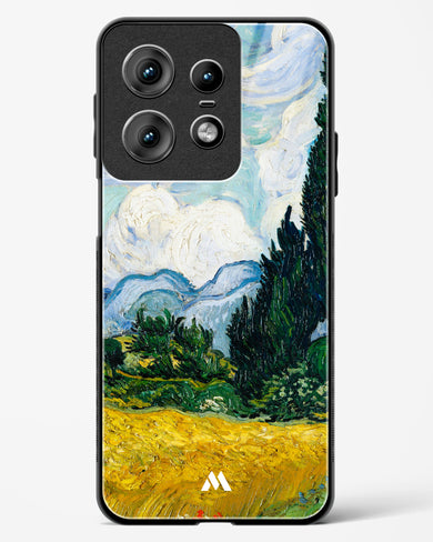 Wheat Field with Cypresses [Van Gogh] Glass Case Phone Cover (Motorola)