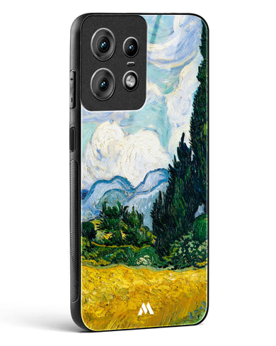 Wheat Field with Cypresses [Van Gogh] Glass Case Phone Cover (Motorola)