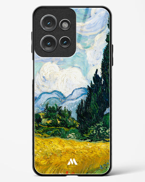 Wheat Field with Cypresses [Van Gogh] Glass Case Phone Cover (Motorola)