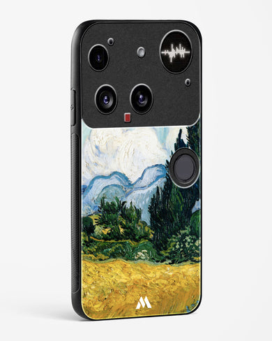 Wheat Field with Cypresses [Van Gogh] Glass Case Phone Cover (Nothing)