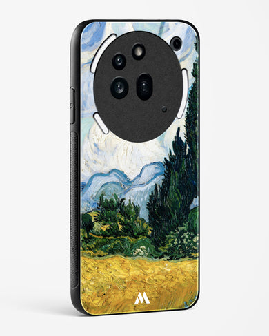 Wheat Field with Cypresses [Van Gogh] Glass Case Phone Cover (Nothing)