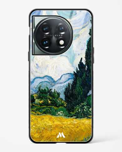 Wheat Field with Cypresses [Van Gogh] Glass Case Phone Cover (OnePlus)