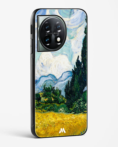 Wheat Field with Cypresses [Van Gogh] Glass Case Phone Cover (OnePlus)