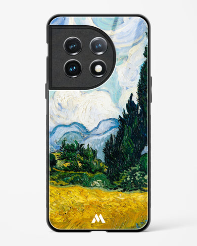 Wheat Field with Cypresses [Van Gogh] Glass Case Phone Cover (OnePlus)