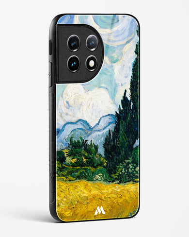 Wheat Field with Cypresses [Van Gogh] Glass Case Phone Cover (OnePlus)