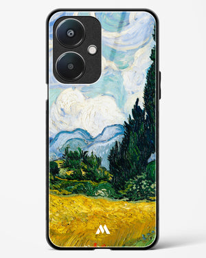 Wheat Field with Cypresses [Van Gogh] Glass Case Phone Cover (Oppo)