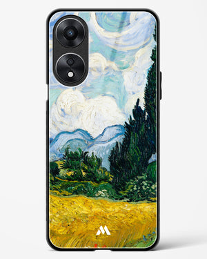 Wheat Field with Cypresses [Van Gogh] Glass Case Phone Cover (Oppo)