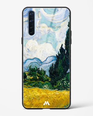 Wheat Field with Cypresses [Van Gogh] Glass Case Phone Cover (Oppo)