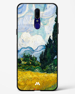 Wheat Field with Cypresses [Van Gogh] Glass Case Phone Cover (Oppo)