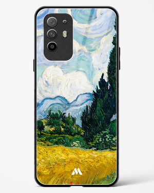 Wheat Field with Cypresses [Van Gogh] Glass Case Phone Cover (Oppo)