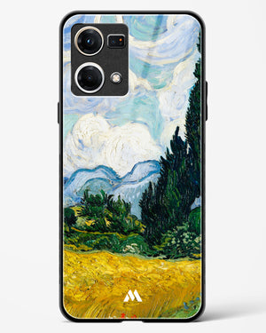 Wheat Field with Cypresses [Van Gogh] Glass Case Phone Cover (Oppo)