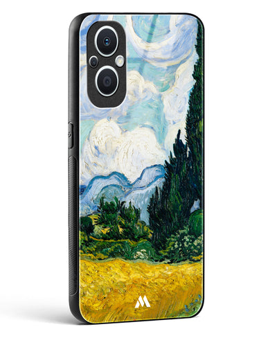 Wheat Field with Cypresses [Van Gogh] Glass Case Phone Cover-(Oppo)