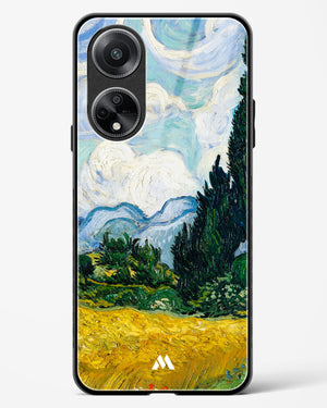 Wheat Field with Cypresses [Van Gogh] Glass Case Phone Cover (Oppo)