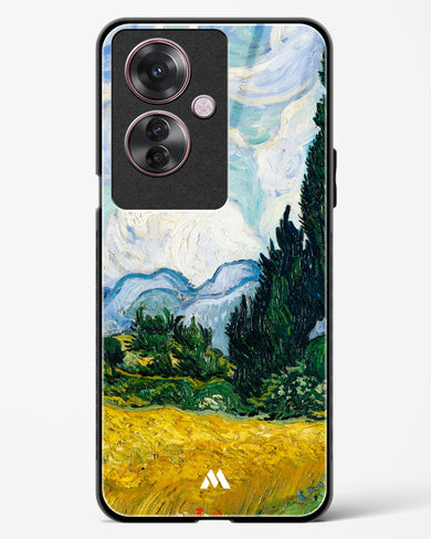 Wheat Field with Cypresses [Van Gogh] Glass Case Phone Cover (Oppo)