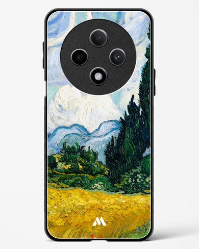 Wheat Field with Cypresses [Van Gogh] Glass Case Phone Cover (Oppo)