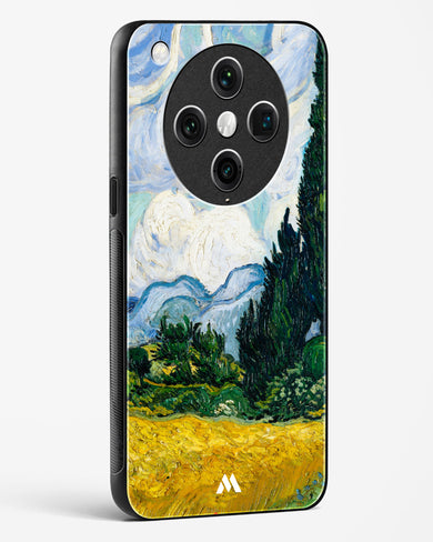 Wheat Field with Cypresses [Van Gogh] Glass Case Phone Cover (Oppo)
