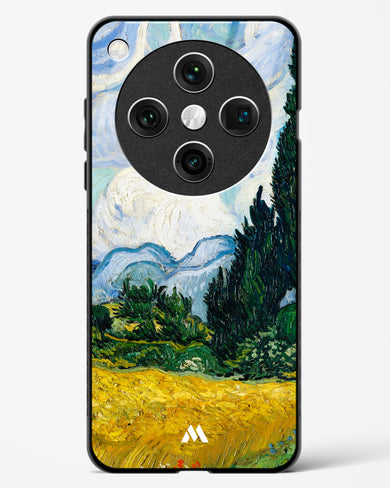 Wheat Field with Cypresses [Van Gogh] Glass Case Phone Cover (Oppo)