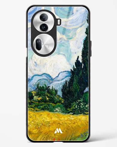 Wheat Field with Cypresses [Van Gogh] Glass Case Phone Cover (Oppo)