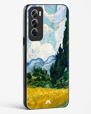 Wheat Field with Cypresses [Van Gogh] Glass Case Phone Cover (Oppo)