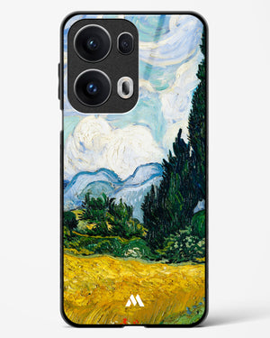 Wheat Field with Cypresses [Van Gogh] Glass Case Phone Cover (Oppo)