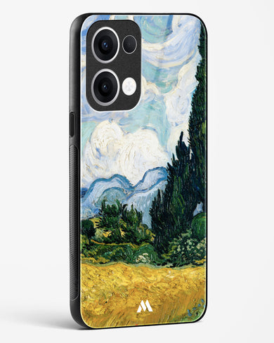 Wheat Field with Cypresses [Van Gogh] Glass Case Phone Cover (Oppo)