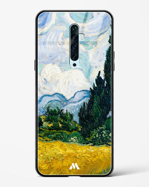 Wheat Field with Cypresses [Van Gogh] Glass Case Phone Cover (Oppo)