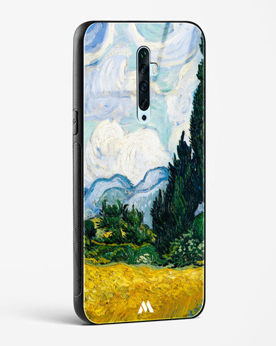 Wheat Field with Cypresses [Van Gogh] Glass Case Phone Cover (Oppo)