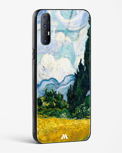 Wheat Field with Cypresses [Van Gogh] Glass Case Phone Cover (Oppo)