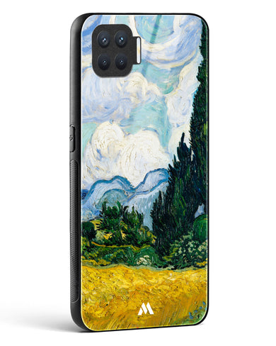 Wheat Field with Cypresses [Van Gogh] Glass Case Phone Cover (Oppo)