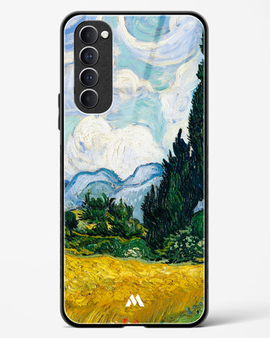 Wheat Field with Cypresses [Van Gogh] Glass Case Phone Cover (Oppo)