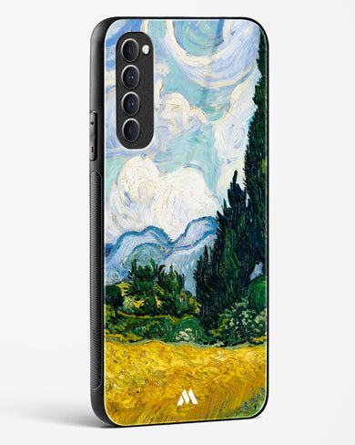 Wheat Field with Cypresses [Van Gogh] Glass Case Phone Cover (Oppo)