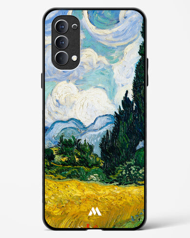 Wheat Field with Cypresses [Van Gogh] Glass Case Phone Cover (Oppo)