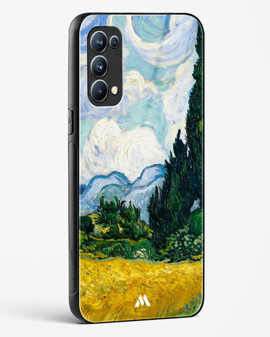 Wheat Field with Cypresses [Van Gogh] Glass Case Phone Cover (Oppo)