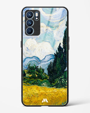 Wheat Field with Cypresses [Van Gogh] Glass Case Phone Cover (Oppo)