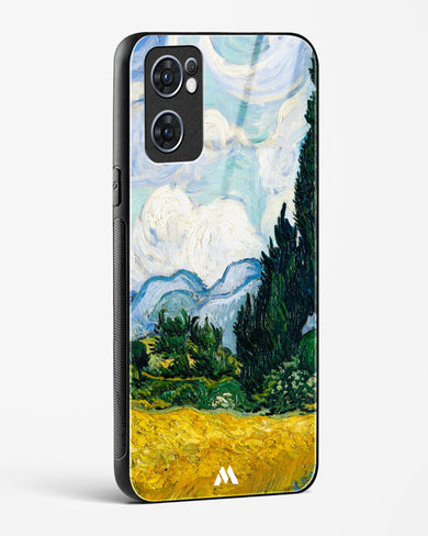 Wheat Field with Cypresses [Van Gogh] Glass Case Phone Cover (Oppo)