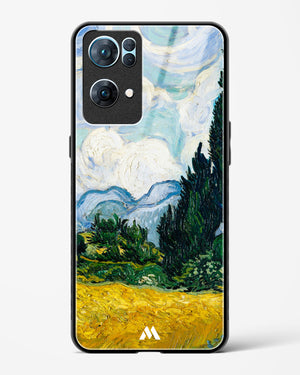 Wheat Field with Cypresses [Van Gogh] Glass Case Phone Cover (Oppo)