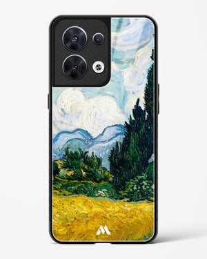 Wheat Field with Cypresses [Van Gogh] Glass Case Phone Cover (Oppo)