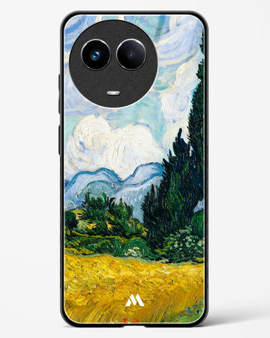 Wheat Field with Cypresses [Van Gogh] Glass Case Phone Cover (Realme)