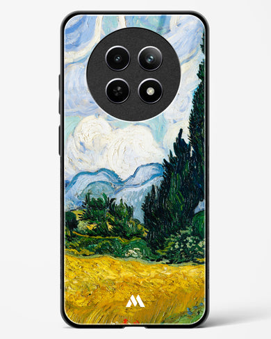 Wheat Field with Cypresses [Van Gogh] Glass Case Phone Cover (Realme)